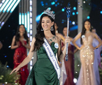 [ẢNH] Những hình ảnh ấn tượng của Lương Thùy Linh trong cuộc thi Hoa hậu Thế giới Việt Nam 2019