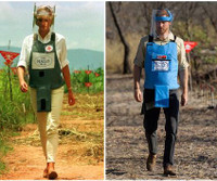 [ẢNH] Hoàng tử Harry tiếp nối hình ảnh công nương Diana trong chuyến thăm miền Nam châu Phi