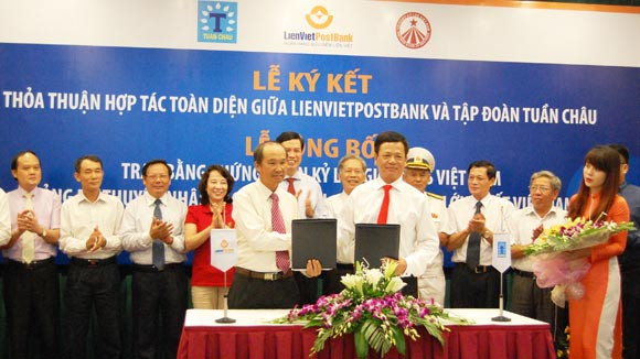 LienVietPostBank tài trợ 10.000 tỷ đồng cho các dự án của Tập đoàn Tuần Châu ảnh 1 LienVietPostBank tài trợ 10.000 tỷ đồng cho các dự án của Tập đoàn Tuần Châu ảnh 1