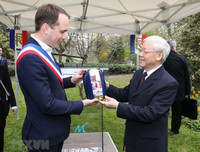 Hình ảnh về chuyến thăm Cộng hòa Pháp của Tổng Bí thư Nguyễn Phú Trọng