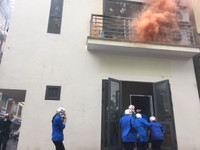 Cứu nạn người mắc kẹt trong đám cháy ngôi nhà tại 28B Điện Biên Phủ