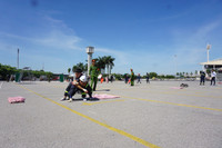 Cuộc thử sức giữa nắng nóng 40 độ C của những người lính cứu hỏa