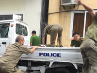 Cứu nạn người mắc kẹt trong đám cháy ngôi nhà tại 28B Điện Biên Phủ