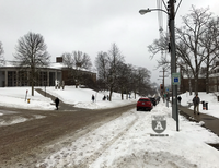 Du học sinh Việt Nam chụp cảnh nước Mỹ lạnh lẽo kỷ lục trong vòng 100 năm qua