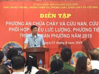 Cứu nạn người mắc kẹt trong đám cháy ngôi nhà tại 28B Điện Biên Phủ