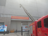 Hàng trăm nhân viên, cư dân tham gia diễn tập vụ cháy giả định