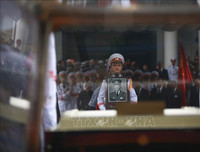 [ẢNH] Lễ truy điệu nguyên Chủ tịch nước, Đại tướng Lê Đức Anh tại Nhà tang lễ Quốc gia