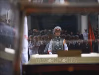 [ẢNH] Lễ truy điệu nguyên Chủ tịch nước, Đại tướng Lê Đức Anh tại Nhà tang lễ Quốc gia