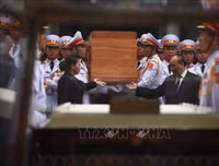 [ẢNH] Lễ truy điệu nguyên Chủ tịch nước, Đại tướng Lê Đức Anh tại Nhà tang lễ Quốc gia