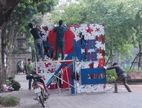 Phố phường Hà Nội ngập tràn không khí Tết