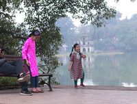 Phố phường Hà Nội ngập tràn không khí Tết