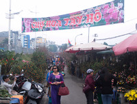 Phố phường Hà Nội ngập tràn không khí Tết