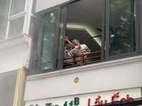 Xử lý tình huống giả định cháy, do đối tượng xấu dùng xăng đốt