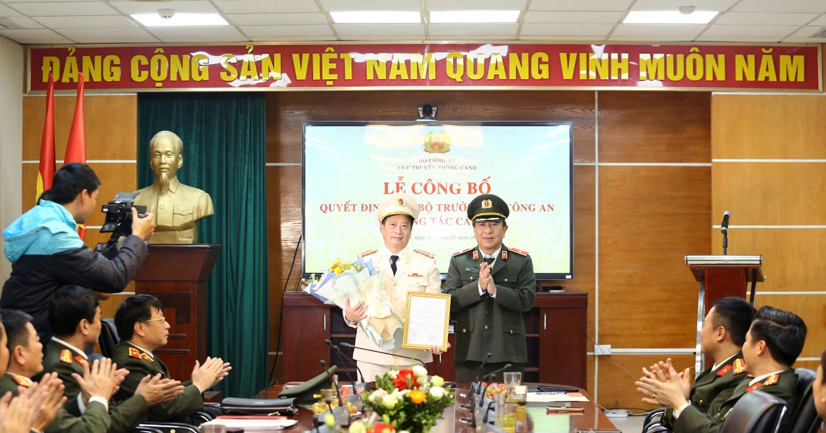 Thượng tá Nguyễn Thanh Bình được bổ nhiệm Phó Cục trưởng Cục Truyền thông Công an nhân dân