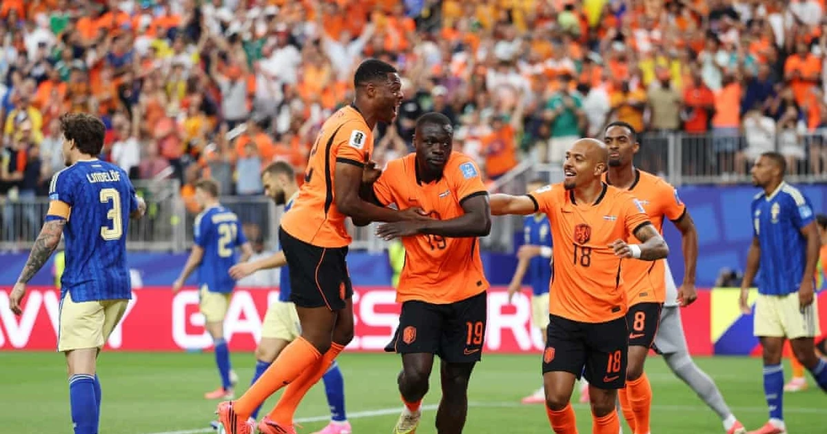 Hà Lan bùng nổ, đè bẹp Thụy Điển tại lượt trận thứ hai World Cup 2026