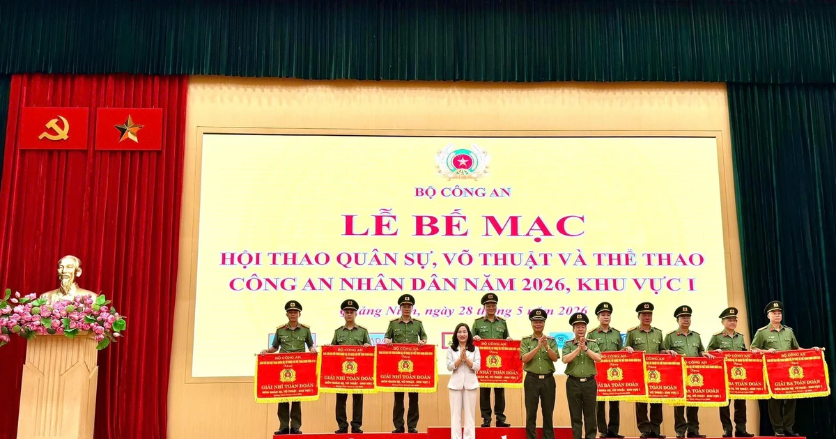 Hà Nội Vô Địch Toàn Đoàn Hội Thao CAND Khu vực I 2026 - thể thao news from Báo Điện tử An ninh Thủ đô