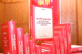 Ra mắt sách về "Nguyễn Quang Bích - Nhà tri thức yêu nước, thủ lĩnh phong trào kháng Pháp cuối thế kỷ XIX"