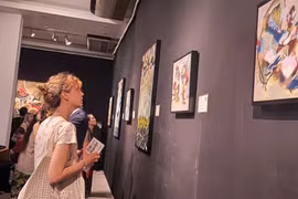 "Cội nguồn", triển lãm mỹ thuật giao thoa văn hóa Việt - Pháp