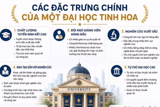 Đại học tinh hoa Việt Nam: Cần mô hình riêng, không thể sao chép