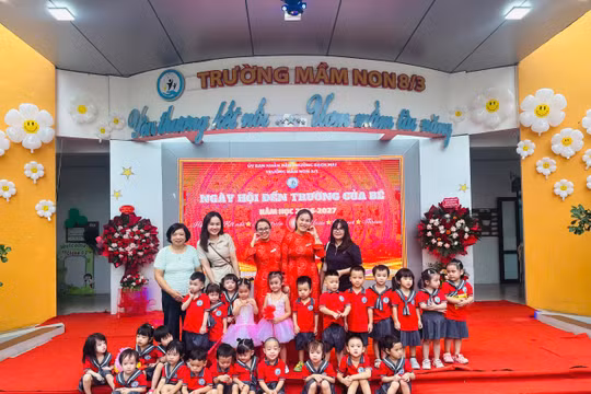Theo cô Bích, niềm vui của người giáo viên không chỉ nằm ở ngày khai giảng mà còn trong suốt hành trình đồng hành cùng học sinh