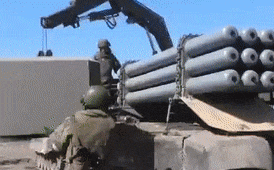 'Hỏa thần nhiệt áp' TOS-1A Nga bị Ukraine ‘bắt sống’ từ xe phóng tới xe tiếp đạn?