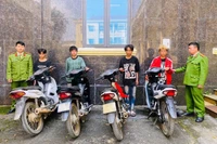 Bắt nhóm đối tượng trộm cắp xe máy liên tỉnh