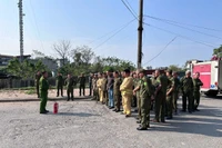 Tăng cường bảo đảm an toàn cháy, nổ tại các điểm bầu cử