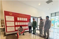 Đảm bảo an toàn phòng cháy, chữa cháy tại điểm bầu cử các phường Bồ Đề, Long Biên và Phúc Lợi