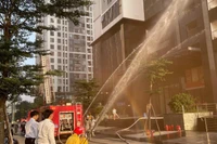 Kiểm tra công tác phòng cháy, thoát nạn tại các chung cư, nhà cao tầng