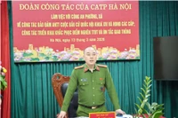 Tập trung cao độ đảm bảo tuyệt đối an ninh, an toàn cuộc bầu cử