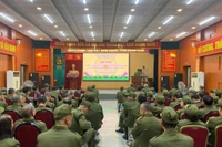 Lực lượng tham gia bảo vệ ANTT ở cơ sở nâng cao kỹ năng quản lý, sử dụng vũ khí, công cụ hỗ trợ