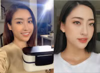 Những hình ảnh khiến hai Hoa hậu tên 