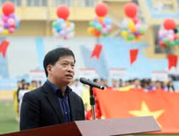 THPT Nguyễn Thị Minh Khai ăn mừng chức vô địch lần thứ ba