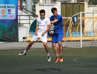 [ẢNH] THPT Tân Lập vào tứ kết sau trận đấu nghẹt thở trước THPT Hà Thành