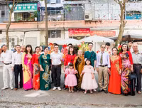 [ẢNH] Cặp đôi người Việt ở Đức làm lễ 