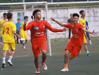 [ẢNH] So tài quyết liệt trong ngày khai mạc Giải bóng đá học sinh THPT Hà Nội 2019