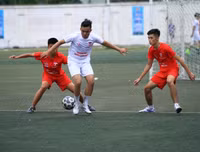 [ẢNH] Những khoảnh khắc ấn tượng ngày thi đấu 22-10 giải bóng đá học sinh THPT Hà Nội