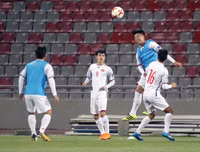 [ẢNH] Thầy trò Park Hang-seo rèn chiến thuật tấn công ĐT Jordan