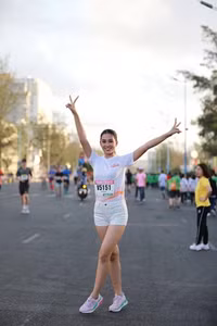 [ẢNH] Dàn Hoa hậu và người đẹp gây sốt ở giải Việt dã toàn quốc 2019