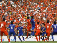 Cầu thủ Myanmar khóc như mưa sau bàn thua phút 90+5 trước Thái Lan