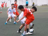 [ẢNH] THPT Xuân Mai thắng ngược THPT Thượng Cát đầy cảm xúc