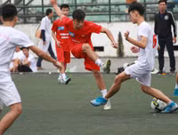 [ẢNH] THPT Xuân Mai thắng ngược THPT Thượng Cát đầy cảm xúc