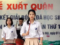 Thầy trò trường Nguyễn Thị Minh Khai tưng bừng xuất quân