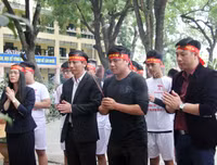 Thầy trò trường Nguyễn Thị Minh Khai tưng bừng xuất quân