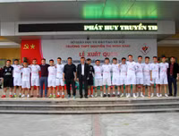 Thầy trò trường Nguyễn Thị Minh Khai tưng bừng xuất quân