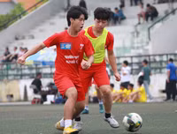 [ẢNH] Cởi nút thắt ghi bàn, ĐKVĐ Trương Định thắng tưng bừng 4-0