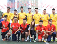 [Ảnh] Sôi nổi ngày khai màn sân chơi bóng đá học sinh THPT lớn nhất Hà Nội