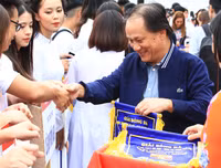 [Ảnh] Sôi nổi ngày khai màn sân chơi bóng đá học sinh THPT lớn nhất Hà Nội