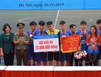 [ẢNH] Toàn cảnh lễ bế mạc, trao giải bóng đá học sinh Hà Nội 2019