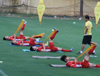 [ẢNH] Phan Văn Đức tươi rói cùng đồng đội hướng tới bán kết lượt về